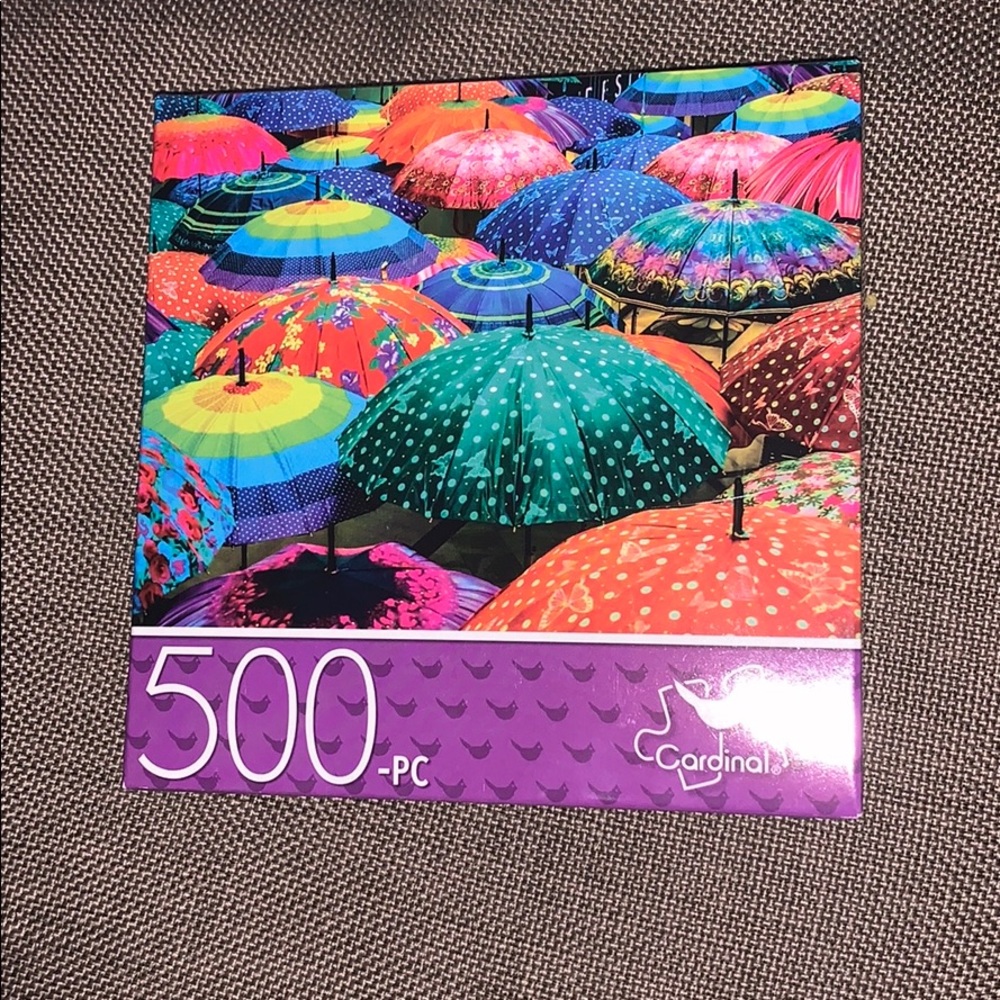 Colorful umbrellas jigsaw puzzle